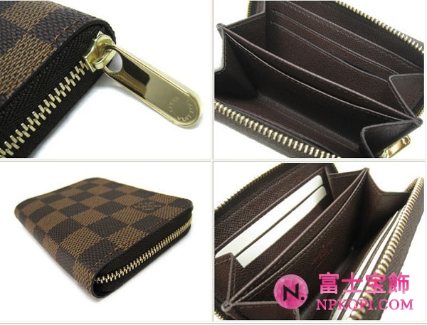 (LOUIS VUITTON)ルイヴィトン ブランドコピー ダミエ財布 ジッピーコインパース N63070